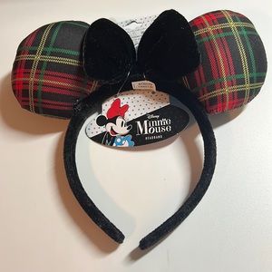 NWT Mickey Ears w/bow